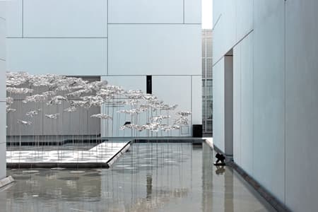 Choreography of a Cloud, Dancing Shadows Art Pavilion at the Louvre Abu Dhabi